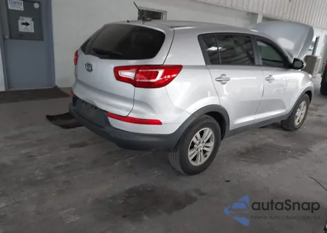 2011 Kia Sportage Lx from USA, damaged, VIN KNDPB3A27B7046963